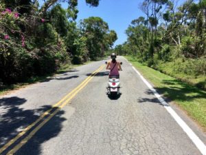 scooter in Kenting National Park