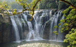 shifen falls front view