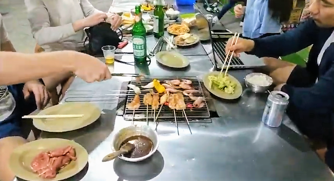 All you can eat Barbecue restaurant My Room Abroad Blog